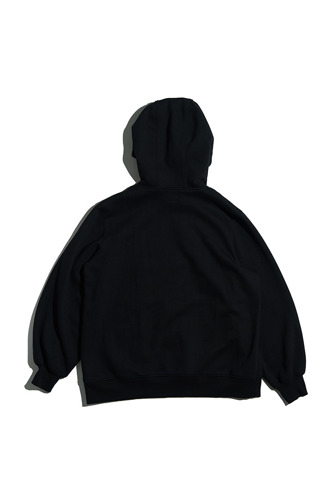 CUT OFF ZIPPER HOODIE